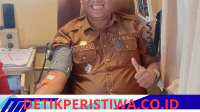 Camat Jangka Donorkan Darah ke-30 Kali di Kejari Bireuen, Rutin Setiap Tiga Bulan
