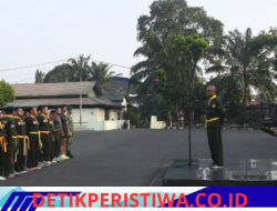 Korem 044/Gapo Gelar Uji Kenaikan Tingkat Pencak Silat Militer