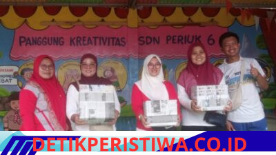 Lomba Futsal dan Estafet Terigu antar Wali Murid, Meriahkan HUT RI ke – 81 di SDN Periuk 6
