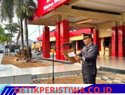 Semangat Kemerdekaan, Polres Banyuasin Gelar Upacara HUT ke-81 RI
