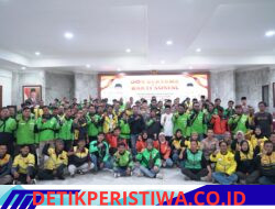 Polres Cilegon Ajak Komunitas Driver Online Perkuat Kemitraan Jaga Kondusivitas