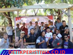 Jelang HUT ke-81 RI, Sekda, Kapolres dan Dirut PDAM Lombok Timur Bangun Keakraban Bersama Wartawan