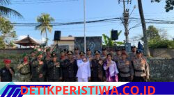 Sinergi TNI-Polri dan Muspika Bebandem Kawal Khidmatnya Upacara Pengibaran Bendera HUT RI ke-81