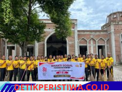 Sambut HUT Ke-81 RI, Polres Bireuen Gelar Bakti Sosial di Masjid