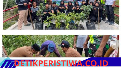 Peringati HARDIKDA Aceh ke-67, SMA Negeri 1 Bandar Tanam Pohon Berbuah di Desa Batin