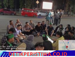 Wakapolres Cilegon Rangkul Massa HMI, Pengamanan Demo Dikedepankan Lewat Dialog