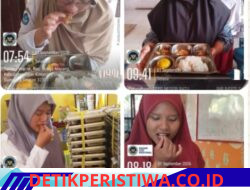 Dapur SPPG Polres Oku Timur Salurkan MBG Kepada Penerima Manfaat