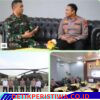 Kapolres OKU Timur Lakukan Silaturahmi kepada Dan Lanud Gatot Subroto Waykanan Lampung