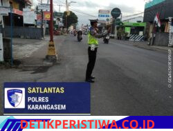 Cegah Lakalantas, Anggota Lantas Polres Karangasem Rutin Lakukan PH Pagi di MAN Amlapura