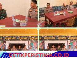 Kapolres OKU Timur Lakukan Silaturahmi kepada Komandan Brigif TP 46/SC.Martapura Oku Timur