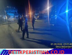 Jaga Kondusifitas Situasi Kamtibmas di Wilayah Hukumnya, Polsek Bebandem Intensifkan Giat Blue Light Patrol 