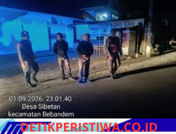 Pererat Sinergi dalam Menjaga Kondusifitas pada Malam Hari, Polsek Bebandem Gelar KRYD Patroli Dialogis