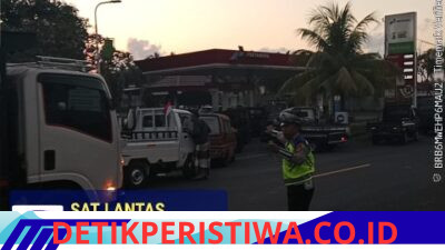 Tingkatkan Keamanan dan Pastikan Kelancaran Pemdistribusian, Sat Lantas Polres Karangasem Lakukan Gatur Lalin di Kawasan Pertamina Subagan