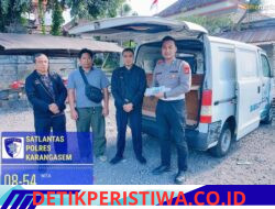 Melalui Mobil Samsat Keliling, Sat Lantas Karangasem Permudah Masyarakat Bayar Pajak Kendaraan