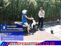Pastikan Kelayakan dan Kemampuan dalam Mengemudi, Satpas SIM Polres Karangasem Berikan Uji Praktek kepada Pemohon SIM Baru