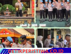 Subbid Propam Polda Sumsel Gelar Penegakan Disiplin di Polres OKU Timur