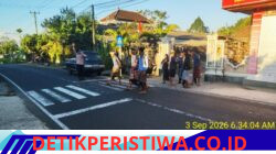 Polsek Rendang Rutin Lakukan Pos Keselamatan Strong Point, Atensi Kegiatan Masyarakat dan para Pelajar 