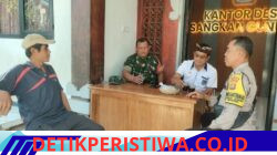 Melalui Sambang Cooling System,  Bhabinkamtibmas Desa Sangkan Gunung Ngopi Bareng Bersama Warga 
