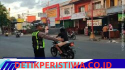 Dengan Rasa Tanggungjawab Anggota Lantas Polres Karangasem Laksanakan Gatur Pagi, di Simpang Tiga BTN Taman Asri Karangasem