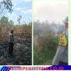 Respon Cepat Polsek Madang Suku I Polres Oku Timur kelokasi Titik Hotspot Dari Aplikasi Stop Karhitla Polda Sumsel