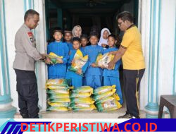 Ditbinmas Polda KEPRI Salurkan Bantuan Beras Kepada Panti Asuhan Miftahul Ulum di Batam 