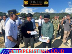 Tinjau Huntara di Tapsel, Mas Wapres Pastikan Pembangunan Huntap Dimulai Bulan Ini