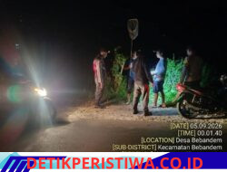 Antisipasi Gangguan Kamtibmas. Pada Tengah Malam, Polsek Bebandem Intensifkan Giat Blue Light Patrol