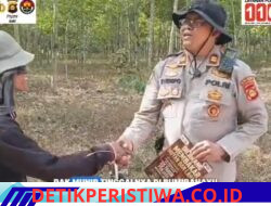Giat Patroli Mitigasi Karhutla Dan Himbauan Tidak Membakar Hutan Dan Lahan Serta Pemasang Sepanduk Di Wilkum Polsek Buay Madang Timur Polres Oku Timur