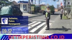 Pastikan Jalur Kawasan Wisata Lancar dan Kondusif, Sat Lantas Berikan Pengamanan di Kawasan Obyek Wisata Tirtagangga