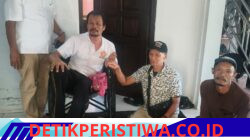 Dua Tahun Menderita Stroke, Warga Babakanmulya Kembali Dapat Bantuan Kursi Roda dari DPC Gerindra Kuningan