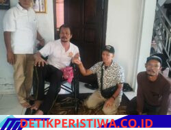 Dua Tahun Menderita Stroke, Warga Babakanmulya Kembali Dapat Bantuan Kursi Roda dari DPC Gerindra Kuningan
