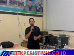Ipda M. Aliudin, SH Kasi Hukum Polres Musi Rawas Utara Ajak Pelajar SMAN Rupit Bijak Manfaatkan AI
