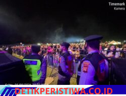 Polsek Rendang Perketat Pengamanan Konser Lagu Pop Bali, Di Lapangan Werdhi Yowana Rendang
