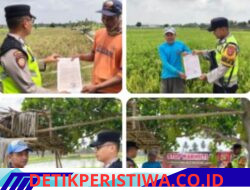 Polsek Belitang I Polres Oku Timur Melaksanakan Kegiatan Mitigasi Karhutla