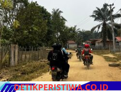 Pantau Karhutla, Satbrimob Polda Jambi Bersama Instansi Terkait Patroli di Kawasan Konservasi Gajah di Tebo