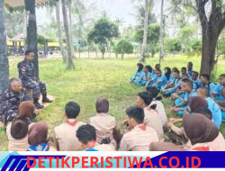 Sambut HUT Ke-81 TNI AL, Lanal Bintan Laksanakan Bersih-Bersih Pantai