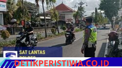 Pastikan Ketertiban dan Kelancaran Arus Lalulintas, Personil Sat Lantas Lakukan Gatur Pagi di Ktl 1 Subagan