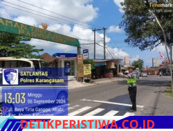 Berikan Rasa Aman kepada Pengunjung, Sat Lantas Berikan Pengamanan di Kawasan Obyek Wisata Tirtagangga