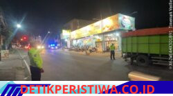 Berikan Rasa Aman kepada Pengguna Jalan, Satuan Lalulintas Polres Karangasem Intensifkan Giat  Blue Light Patrol di KTL 1 Pada Malam Hari