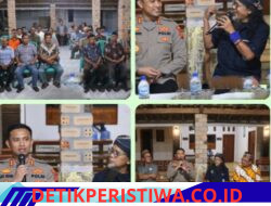 Kapolres OKU Timur, AKBP Dr. Lalu Hedwin Hanggara, S. H,. S, I. K,. M, H., M. Si,. Bersama PJU Silaturahmi Dengan Pengurus Paroki Katolik Se – OKU Timur