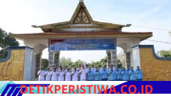 Semangat Juang Tak Pernah Padam, Danlanal Bintan Pimpin Ziarah Rombongan Peringati HUT Ke-81 TNI Angkatan Laut