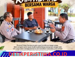 Lewat ngopi Kamtibmas, Polsek Gandapura sebar pesan pesan kepolisian dan tampung Aspirasi 