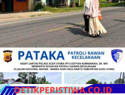 Cegah Kecelakaan, Satlantas Polres Aceh Utara Intensifkan Patroli PATAKA di Titik Rawan