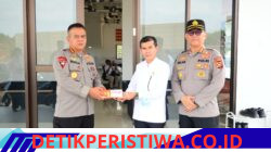 Di Tengah Kabut Asap Karhutla, Brimob Polda Jambi Beri Motivasi serta Perhatian Kesehatan Pelajar Sekolah Rakyat
