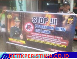 Polsek Makmur Gencarkan Patroli dan Sosialisasi Cegah Karhutla