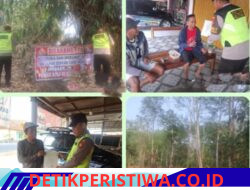 Polsek Belitang II Melaksanakan Kegiatan Rutin Yang Ditingkatkan Pencegahan Dan Penanggulangan Karhutla