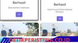 Polsek Martapura Melaksanakan Kegiatan Ground Cek Hotspot Aplikasi Stop Karhutla Polda Sumsel