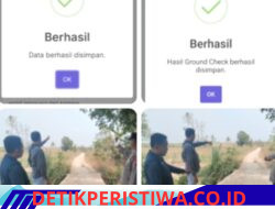 Polsek Martapura Melaksanakan Kegiatan Ground Cek Hotspot Aplikasi Stop Karhutla Polda Sumsel