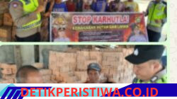 Polsek Belitang I Melaksanakan Kegiatan Mitigasi Karhutla Dan Pemasangan Sepanduk Larangan Karhutla