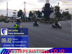 Ciptakan Kelancaran Arus Lalu Lintas, Personil Lantas Rutin Lakukan Gatur Lalin di Ktl 2